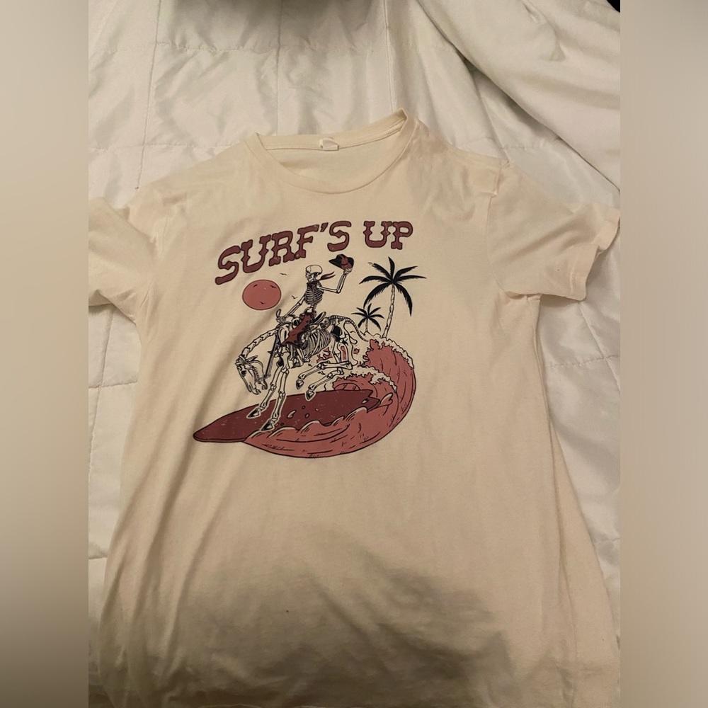 surfs up over sided T